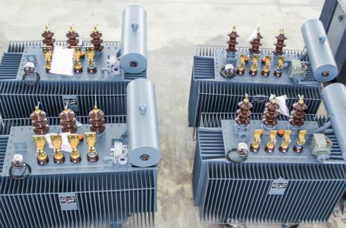 Oil distribution transformers